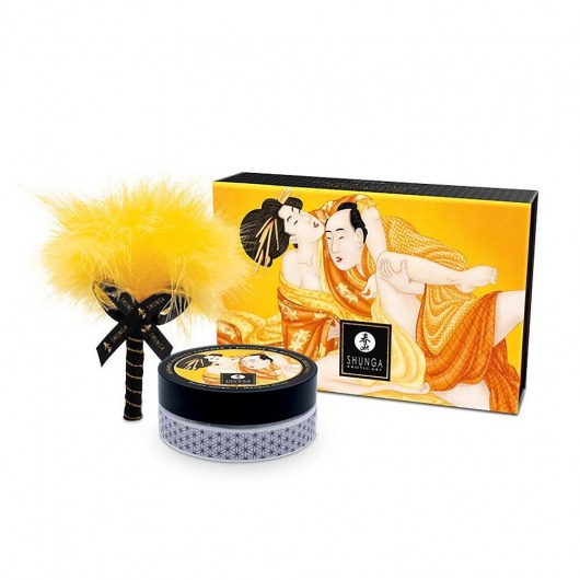 Массажная пудра с ароматом манго Luscious Mango - Shunga - купить с доставкой в Красногорске