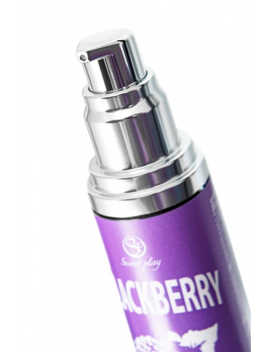 Массажное масло 2-в-1 Blackberry Hot Effect с разогревающим эффектом и вкусом ежевики - 50 мл. - Secret Play - купить с доставкой в Красногорске