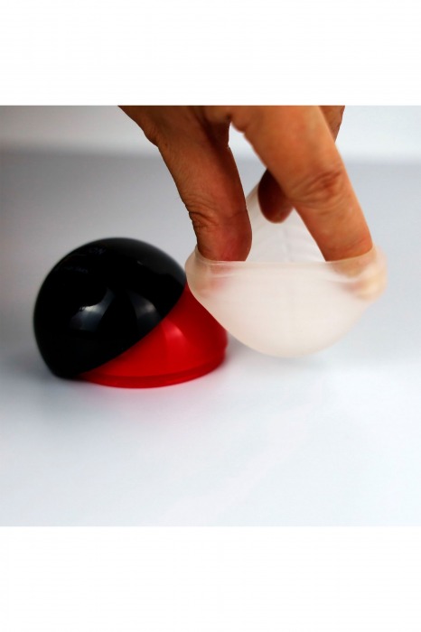 Белый мастурбатор-шар Lucky Ball Type 1 - MALESATION - в Красногорске купить с доставкой