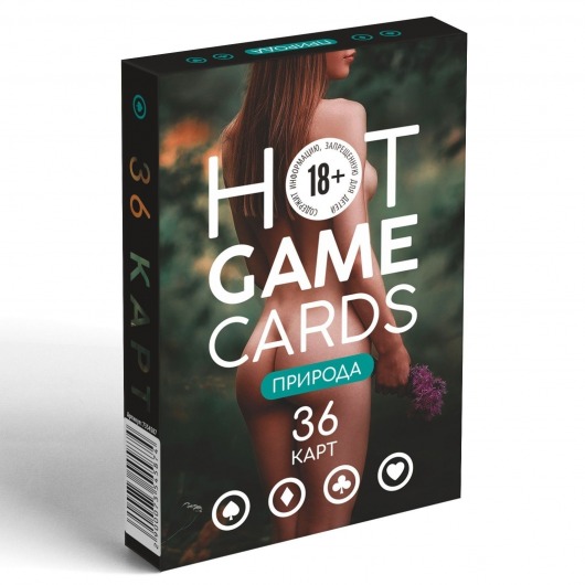Игральные карты Hot Game Cards «Природа» - Сима-Ленд - купить с доставкой в Красногорске