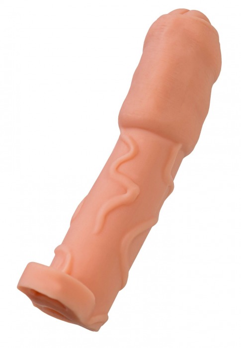 Телесная удлиняющая насадка - 16 см. - ToyFa - в Красногорске купить с доставкой