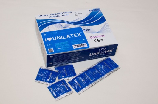 Классические презервативы Unilatex Natural Plain - 144 шт. - Unilatex - купить с доставкой в Красногорске