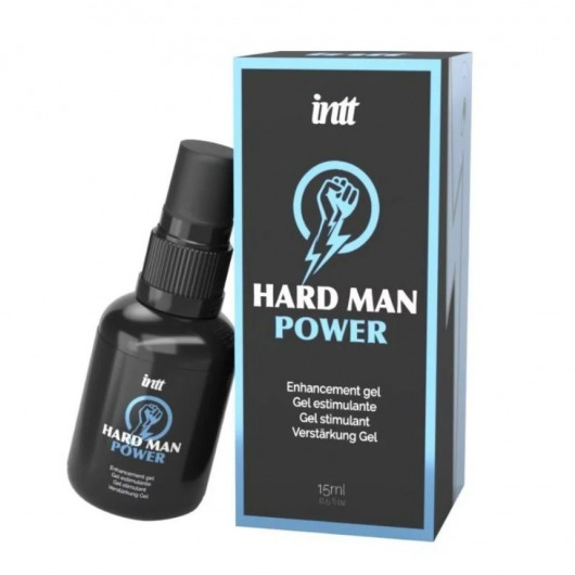 Стимулирующий гель для мужчин Hard Man Power - 15 мл. - INTT - купить с доставкой в Красногорске