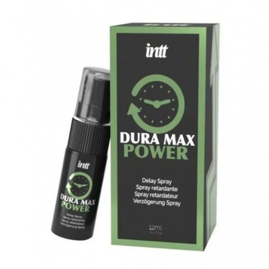 Пролонгирующий спрей Dura Max - 12 мл. - INTT - купить с доставкой в Красногорске