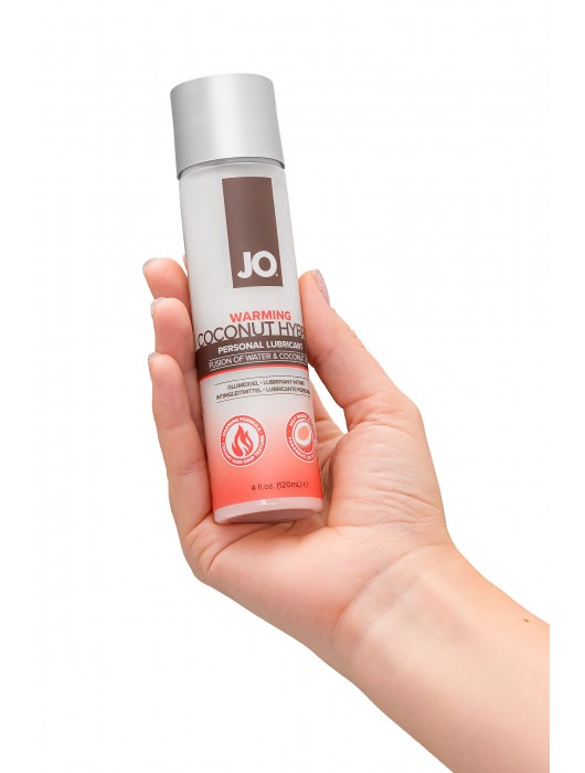 Водно-масляный лубрикант с разогревающим эффектом Hybrid Lubricant WARMING - 120 мл. - System JO - купить с доставкой в Красногорске