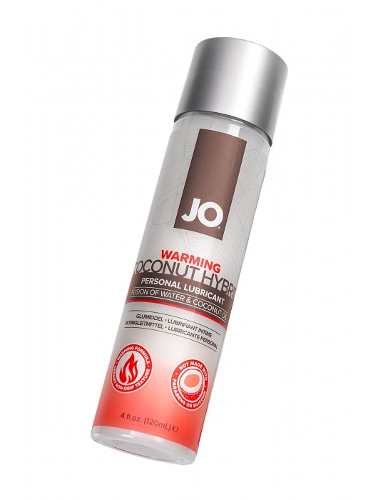 Водно-масляный лубрикант с разогревающим эффектом Hybrid Lubricant WARMING - 120 мл. - System JO - купить с доставкой в Красногорске