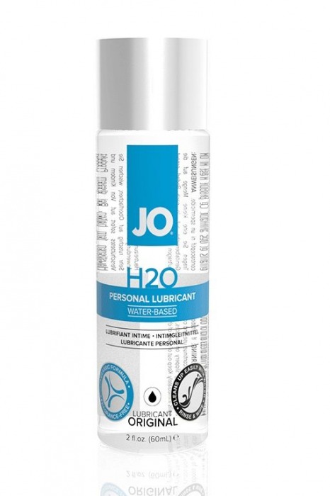 Нейтральный лубрикант на водной основе JO Personal Lubricant H2O - 60 мл. - System JO - купить с доставкой в Красногорске