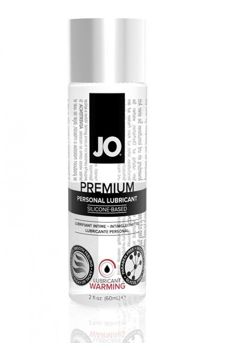Возбуждающий лубрикант на силиконовой основе JO Personal Premium Lubricant  Warming - 60 мл. - System JO - купить с доставкой в Красногорске