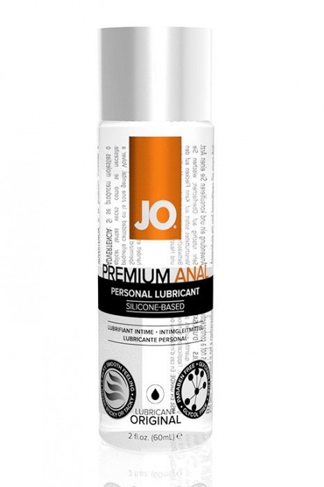 Анальный лубрикант на силиконовой основе JO Anal Premium - 60 мл. - System JO - купить с доставкой в Красногорске