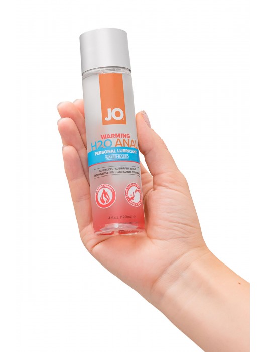 Анальный согревающий лубрикант на водной основе JO Anal H2O Warming - 120 мл. - System JO - купить с доставкой в Красногорске