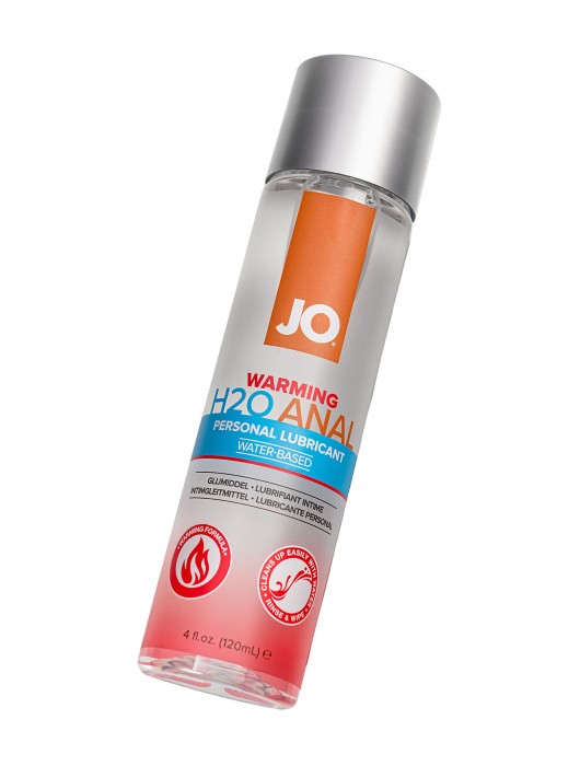 Анальный согревающий лубрикант на водной основе JO Anal H2O Warming - 120 мл. - System JO - купить с доставкой в Красногорске