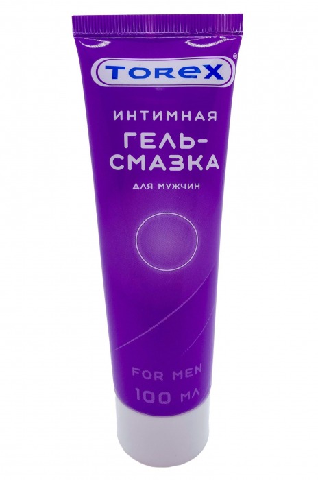 Гель-смазка на водной основе For Men - 100 мл. - Torex - купить с доставкой в Красногорске
