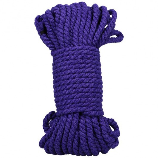 Фиолетовая верёвка для связывания и фиксации Bind Tie - 15,24 м. - Doc Johnson - купить с доставкой в Красногорске