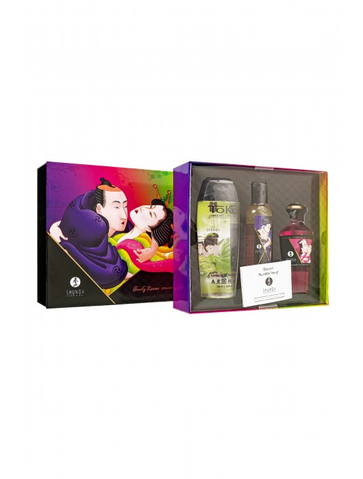 Подарочный набор Fruity Kisses из 3 предметов - Shunga - купить с доставкой в Красногорске