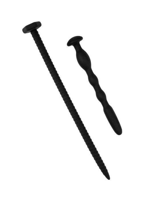 Набор из 2 черных уретральных массажеров Bolt - Lola Games - купить с доставкой в Красногорске