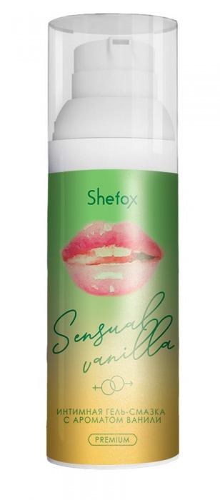 Интимная гель-смазка Shefox Premium «Чувственная ваниль» - 50 мл. - Shefox - купить с доставкой в Красногорске