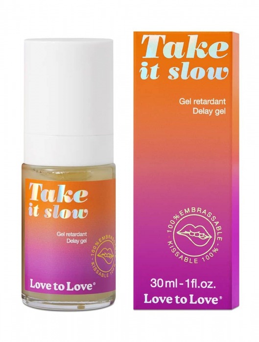 Пролонгирующий гель для мужчин Take It Slow - 30 мл. - Love to Love - купить с доставкой в Красногорске