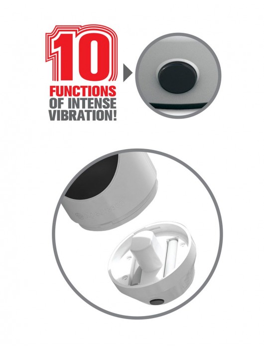 Мастурбатор-вагина Extreme Toyz Mega Grip Vibrating Stroker Mouth - Pipedream - в Красногорске купить с доставкой