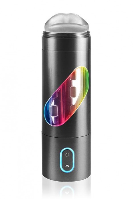 Перезаряжаемый мастурбатор-ротик Extreme Toyz Rechargeable Roto-Bator Mouth - Pipedream - в Красногорске купить с доставкой