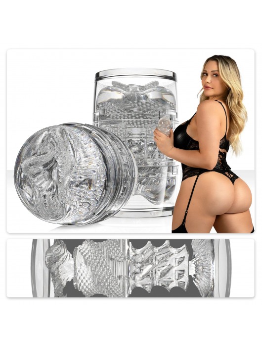 Прозрачный двусторонний мастурбатор Fleshlight Quickshot Mia Malkova - Fleshlight - в Красногорске купить с доставкой