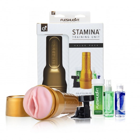 Набор для мастурбации Fleshlight Stamina Training Unit - Fleshlight - в Красногорске купить с доставкой