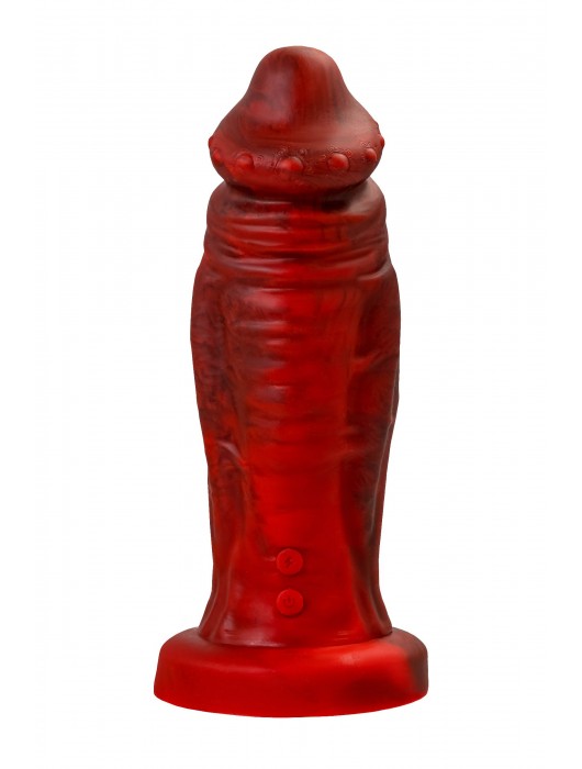 Силиконовый вибратор Monster Saur - 20 см. - ToyFa