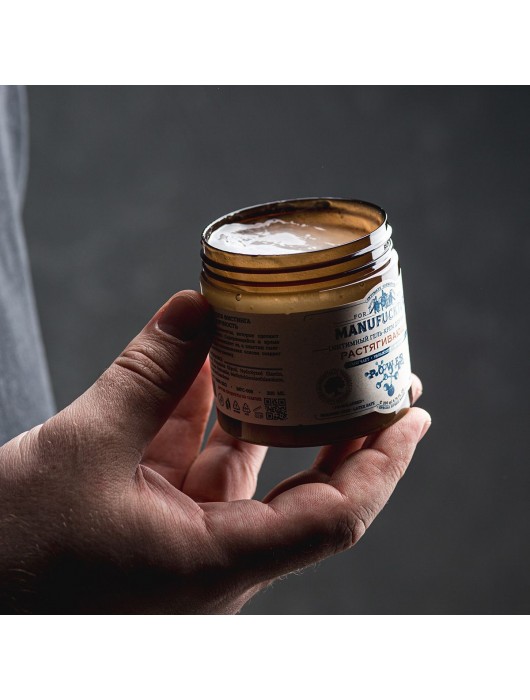 Растягивающий интимный гель-крем для фистинга с коллагеном - 200 мл. - MANUFUCKTURE - купить с доставкой в Красногорске