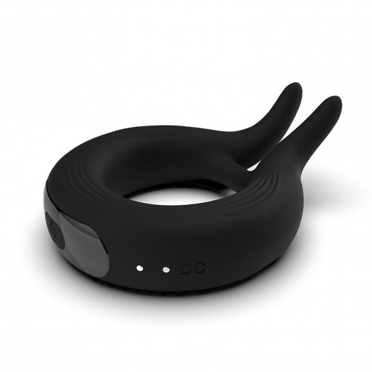 Черное эрекционное кольцо Marry Me Rechargeable Vibrating Cockring - Adrien Lastic - в Красногорске купить с доставкой