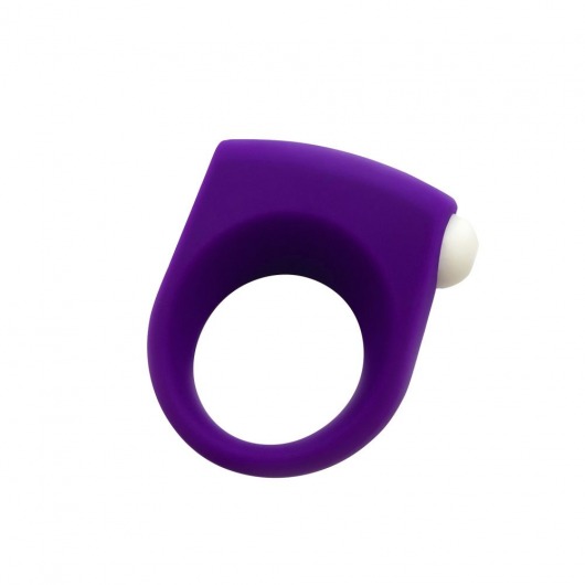 Фиолетовое эрекционное кольцо Puggle Vibrating Ring with Bullet - Adrien Lastic - в Красногорске купить с доставкой