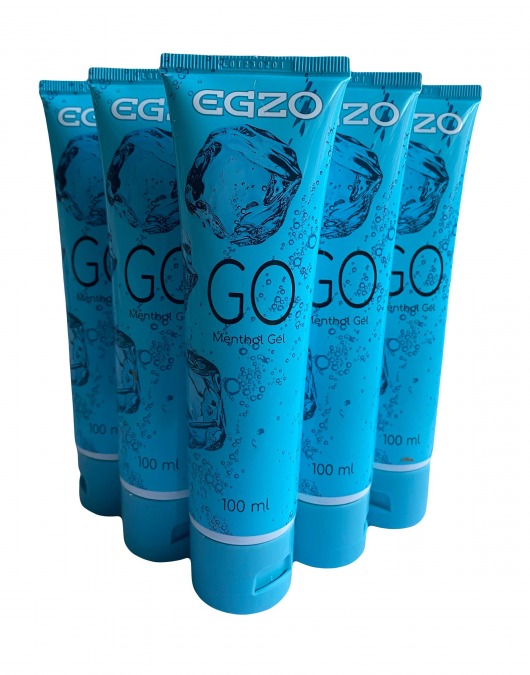 Набор из 5 пролонгирующих лубрикантов на водной основе Egzo Go (по 100 мл.) - EGZO - купить с доставкой в Красногорске