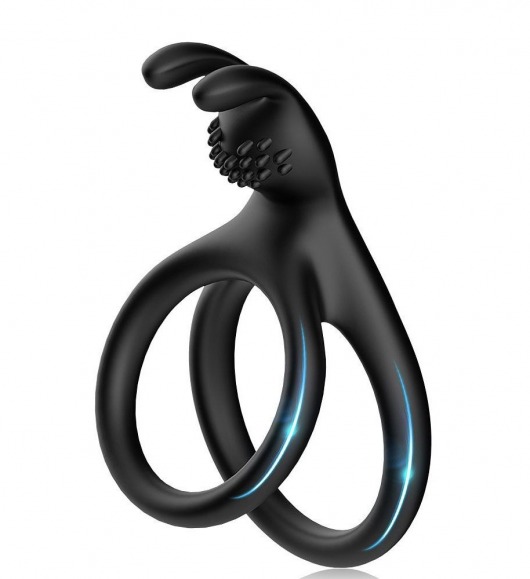 Черное эрекционное кольцо с подхватом мошонки - Boys of Toys - в Красногорске купить с доставкой