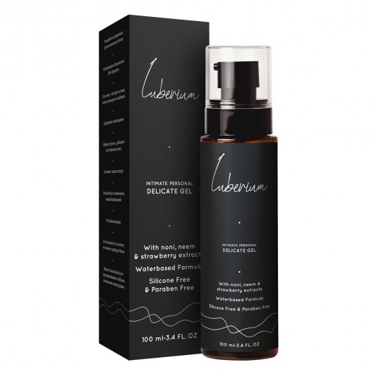 Интимный гель с экстрактами нони, нима и клубники Luberium Delicate Waterbased - 100 мл. - Luberium - купить с доставкой в Красногорске