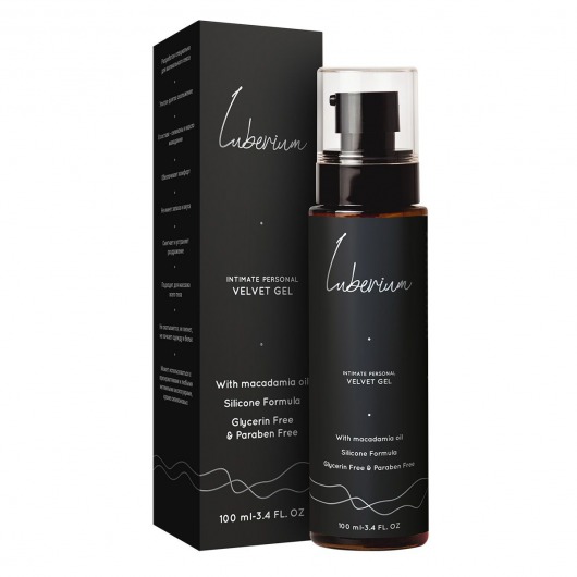 Интимный гель на силиконовой основе с маслом макадамии Luberium Velvel Gel - 100 мл. - Luberium - купить с доставкой в Красногорске