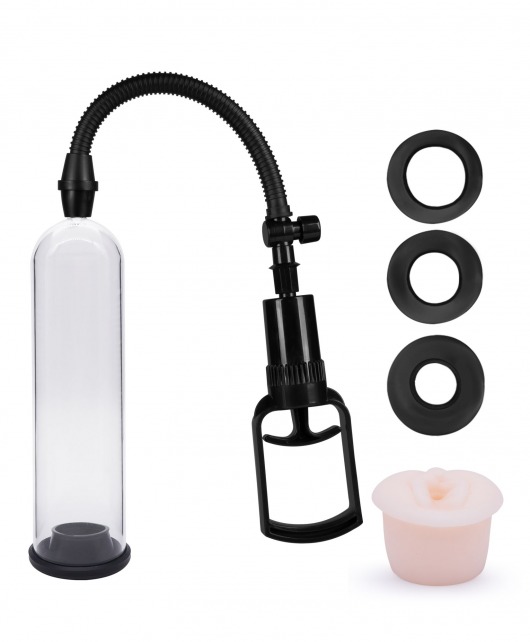 Вакуумная помпа со сменными насадками Rider - Lola Games - в Красногорске купить с доставкой