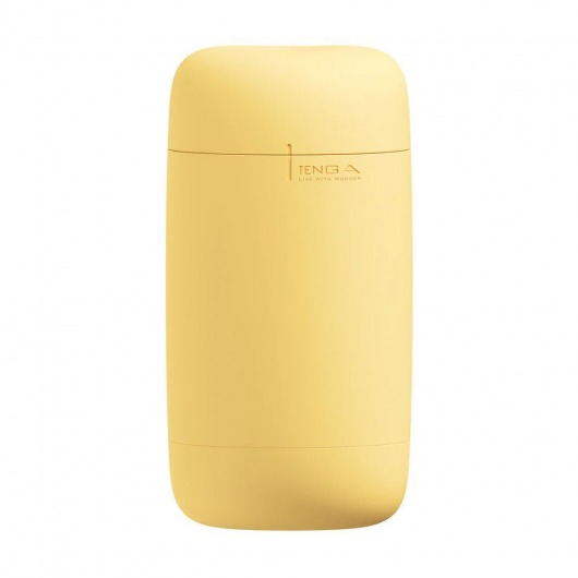 Желтый мастурбатор Tenga Puffy - Tenga - в Красногорске купить с доставкой