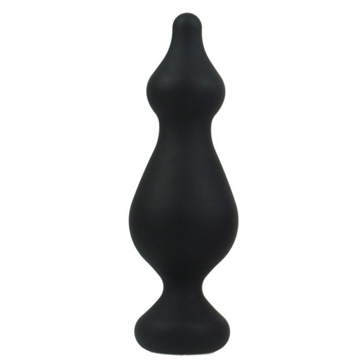 Черная анальная втулка Amuse L - 13,8 см. - Adrien Lastic