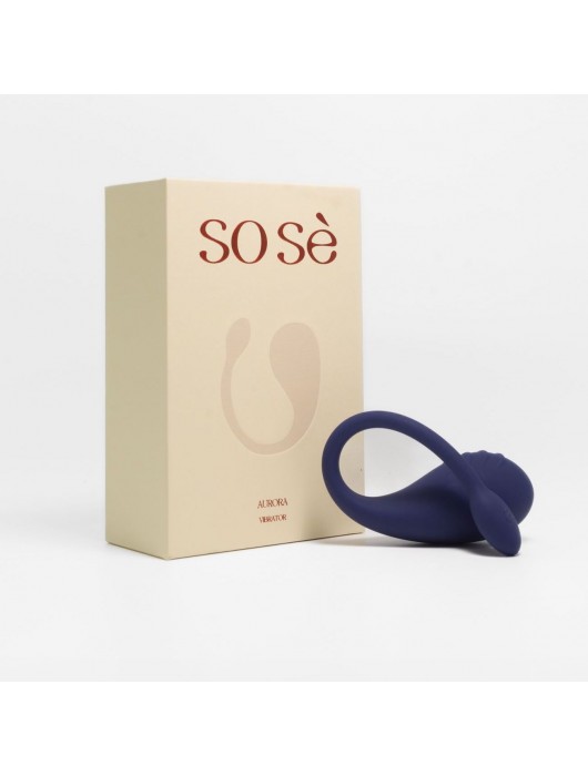 Синее виброяйцо Aurora - Sose
