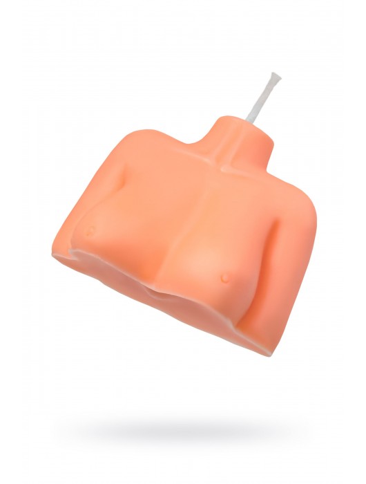 Оранжевая сувенирная свеча «Женский силуэт» - Pecado - купить с доставкой в Красногорске