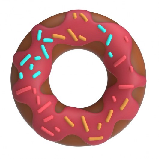 Эрекционное кольцо в форме пончика Berry - Baile - в Красногорске купить с доставкой