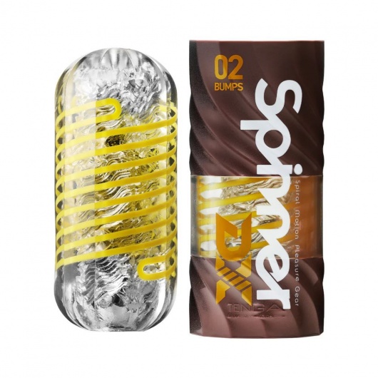 Мастурбатор Tenga Spinner DX 02 Bumps - Tenga - в Красногорске купить с доставкой