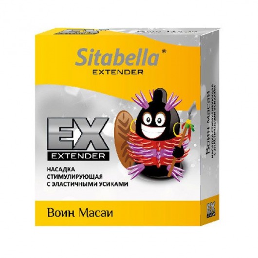 Стимулирующая насадка Sitabella Extender  Воин Масаи - Sitabella - купить с доставкой в Красногорске