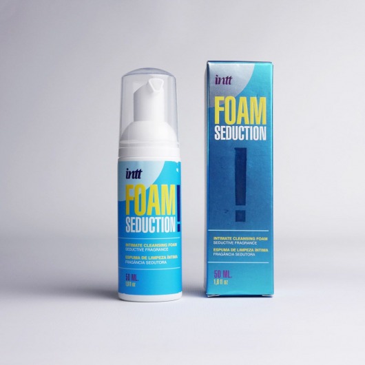 Очищающая пенка для тела Foam Seduction - 50 мл. - INTT - купить с доставкой в Красногорске
