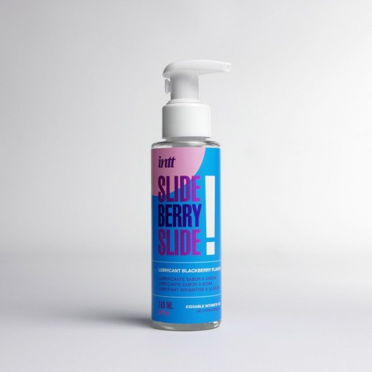 Увлажняющий гель с ароматом ежевики Slide Berry Slide - 100 мл. - INTT - купить с доставкой в Красногорске