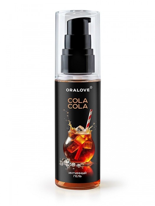 Съедобная смазка на водной основе с ароматом колы - 60 гр. - Биоритм - купить с доставкой в Красногорске