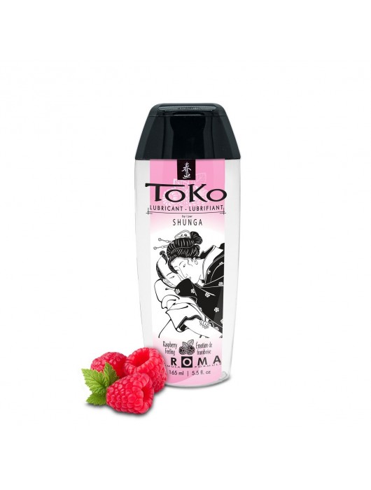 Интимная смазка TOKO Aroma Raspberry Feeling с ароматом малины - 165 мл. - Shunga - купить с доставкой в Красногорске