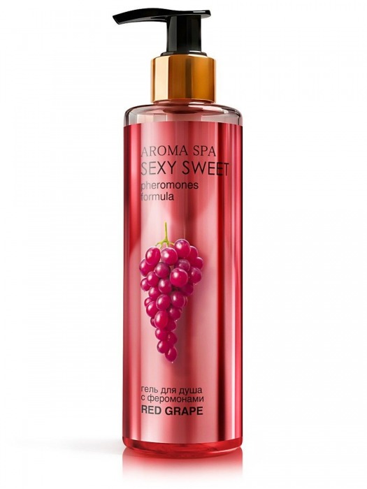 Гель для душа с феромонами и ароматом винограда Red Grape - 200 мл. -  - Магазин феромонов в Красногорске