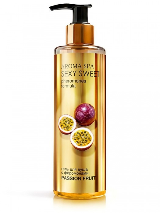 Гель для душа с феромонами и ароматом маракуйи Passion Fruit - 200 мл. -  - Магазин феромонов в Красногорске