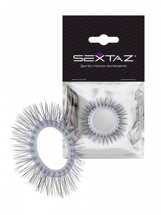 Круглое эрекционное кольцо с «ресничками» - Sextaz - в Красногорске купить с доставкой