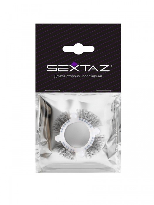 Эластичное кольцо с «ресничками» и 4 шариками - Sextaz - в Красногорске купить с доставкой