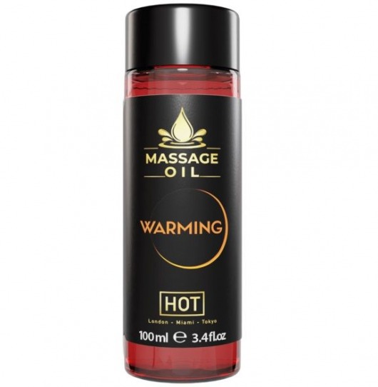 Массажное масло с согревающим эффектом Massage Oil Warming - 100 мл. - HOT - купить с доставкой в Красногорске